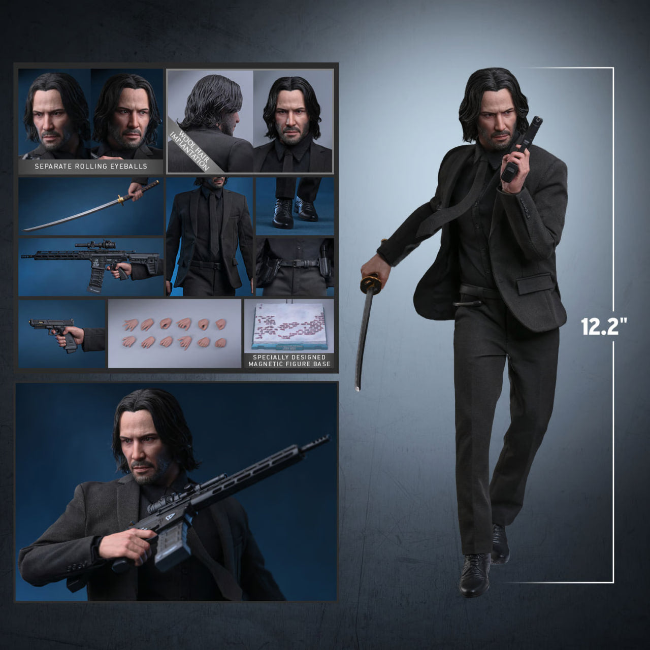 READY🔥Hot Toys MMS864AE Ballerina John Wick (Artisan Edition) [Hot Toys Exclusive] 1/6th scale Collectible Figure