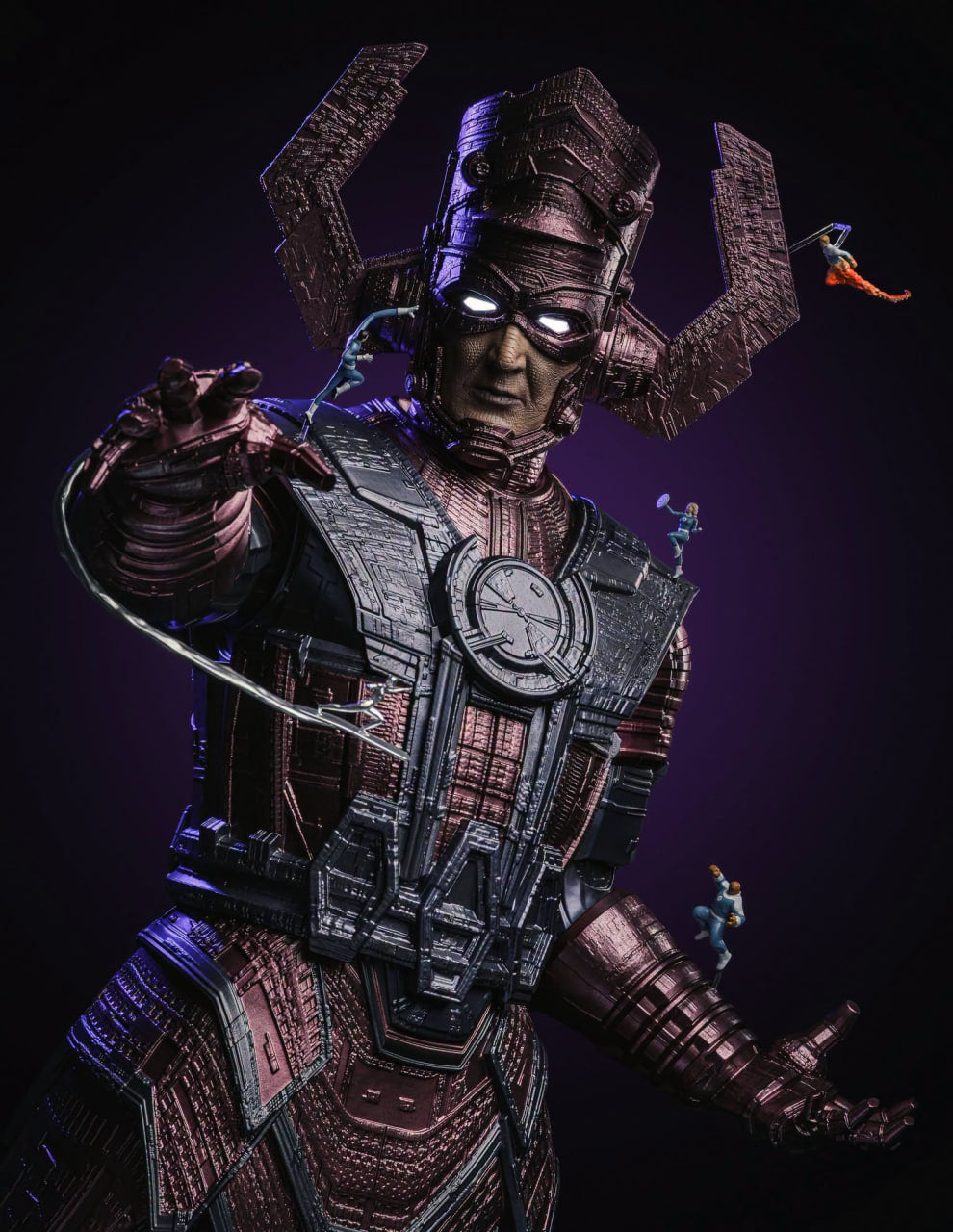 READY🔥Hot Toys SMS001JB The Fantastic Four: First Steps Galactus Jumbo Sofvi Figure Special Edition