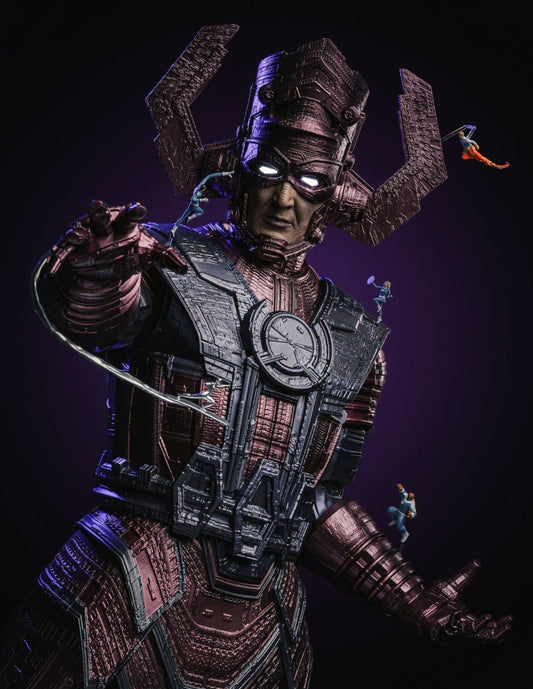READY🔥Hot Toys SMS001JB The Fantastic Four: First Steps Galactus Jumbo Sofvi Figure Special Edition