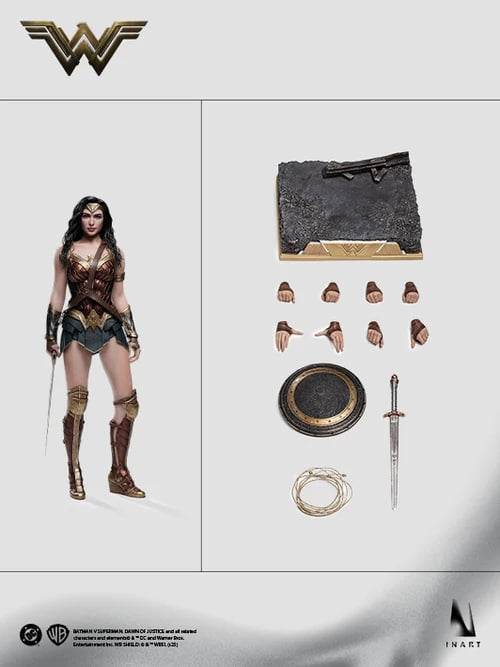 READY🔥INART A023 BvS Wonder Woman 1/6 Collectible Figure
