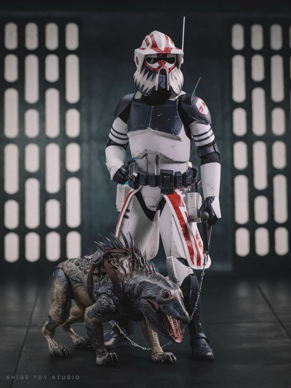 🔥Hot Toys TMS167 Star Wars: The Clone Wars - Sergeant Hound 1/6th Scale Collectible Figure