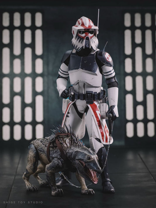 🔥Hot Toys TMS167 Star Wars: The Clone Wars - Sergeant Hound 1/6th Scale Collectible Figure
