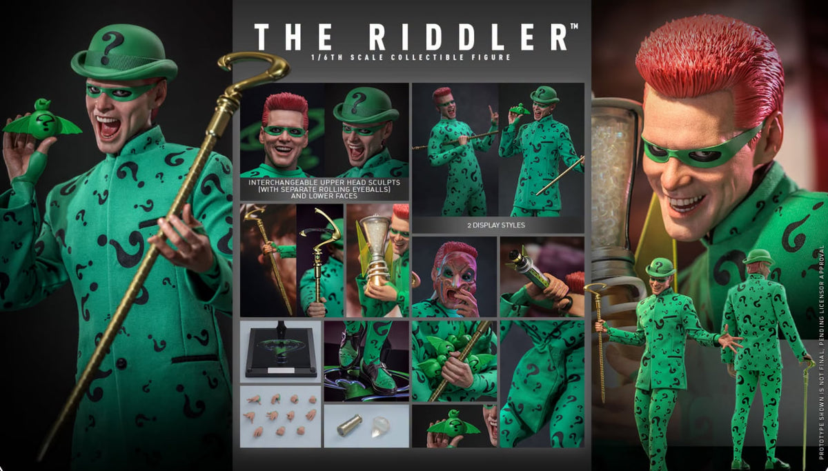 Preorder🔥Hot Toys MMS926 Batman Forever The Riddler 1/6th scale Collectible Figure