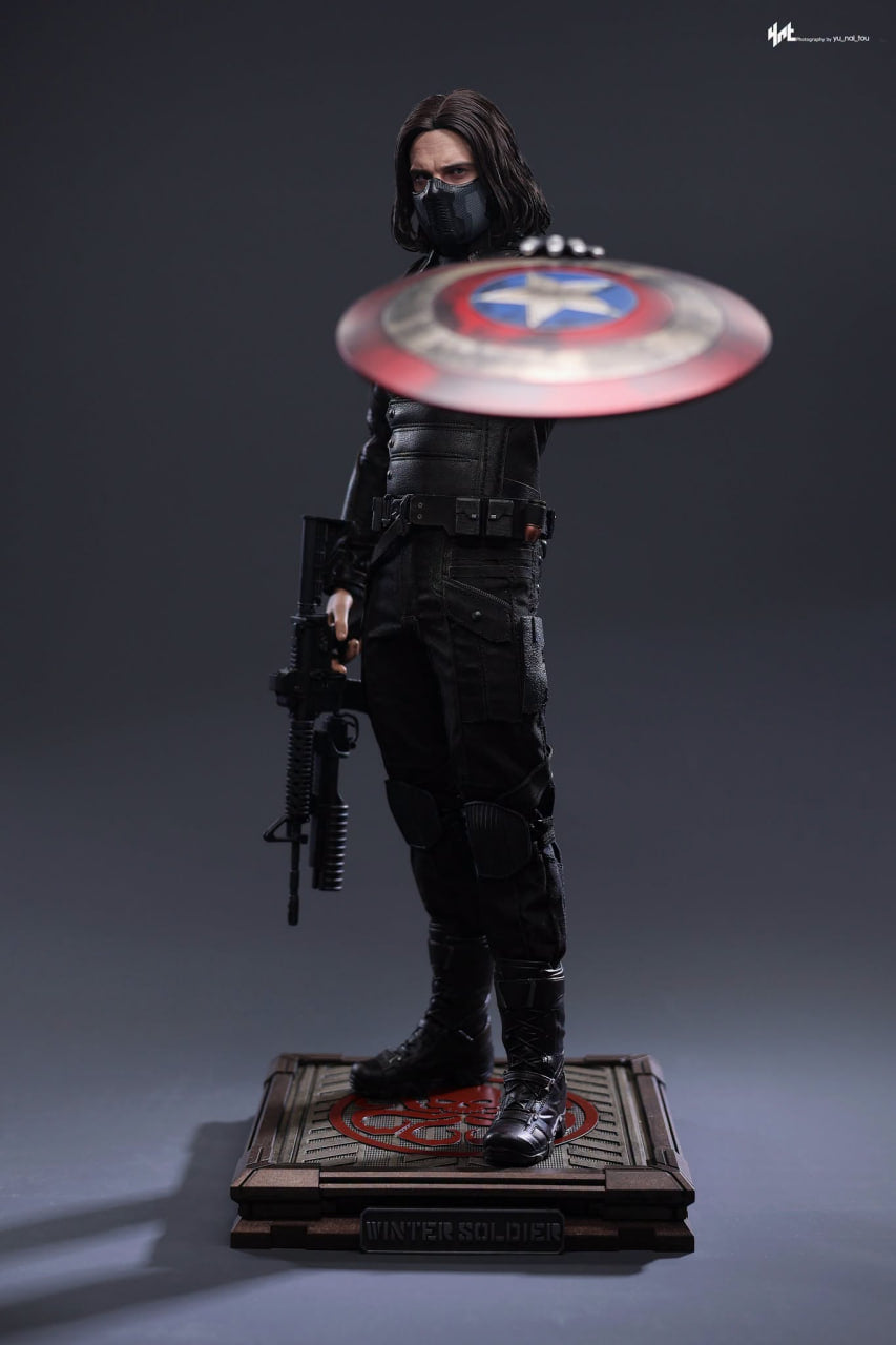 READY🔥Hot Toys MMS790AEB Captain America: The Winter Soldier 1/6 Winter Soldier (Artisan Edition) (Special Edition)