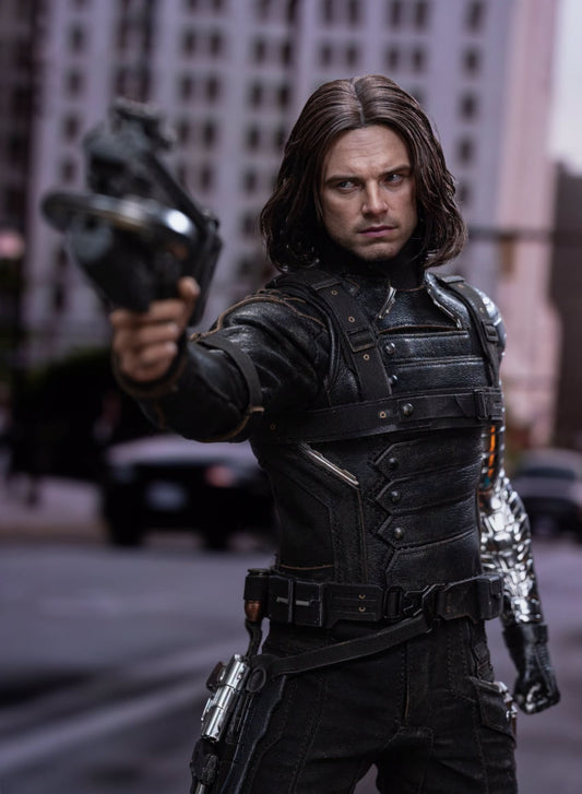 READY🔥Hot Toys MMS790AE Captain America: The Winter Soldier 1/6 Winter Soldier (Artisan Edition)