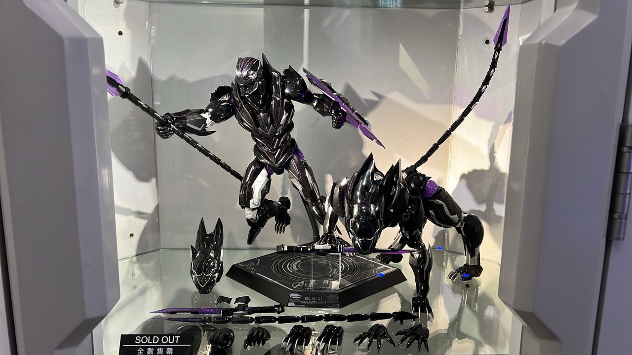 🔥Hottoys🔥AC05D55 Marvel’s Avengers Mech Strike Black Panther 1/6 Scale Collectible Figure