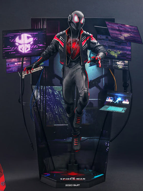 🔥Hottoys🔥VGM49 Marvel’s Spider-Man 1/6 Miles Morales (2020 Suit)