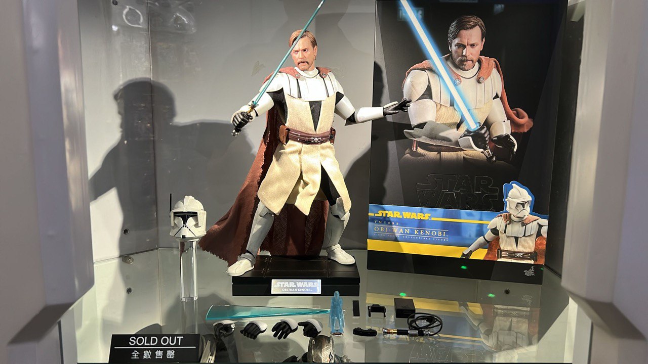 🔥Hottoys🔥TMS095 STAR WARS: THE CLONE WARS 1/6 OBI-WAN KENOBI