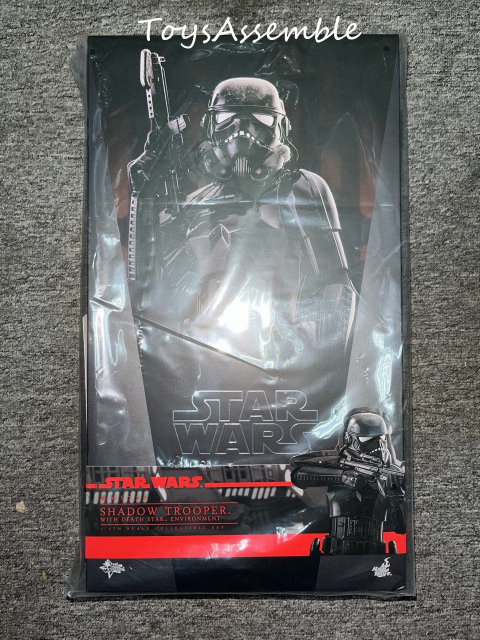 Hot Toys MMS737 STAR WARS 1/6 Shadow Trooper with Death Star Environment