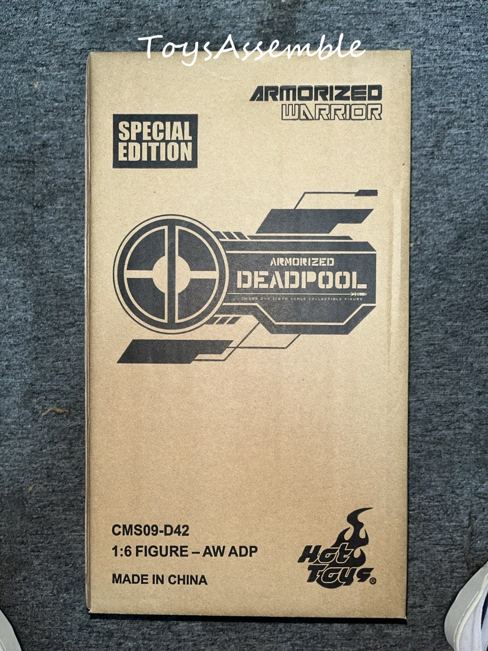 🔥HOTTOYS🔥CMS09-D42 ARMORIZED DEADPOOL