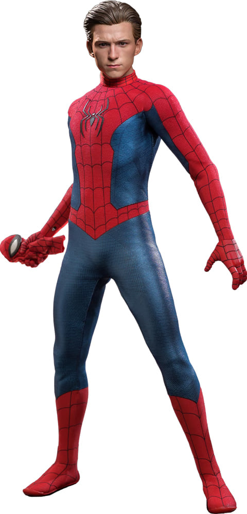 🔥Hottoys🔥MMS679 Spider-Man No Way Home [New Red & Blue Suit]