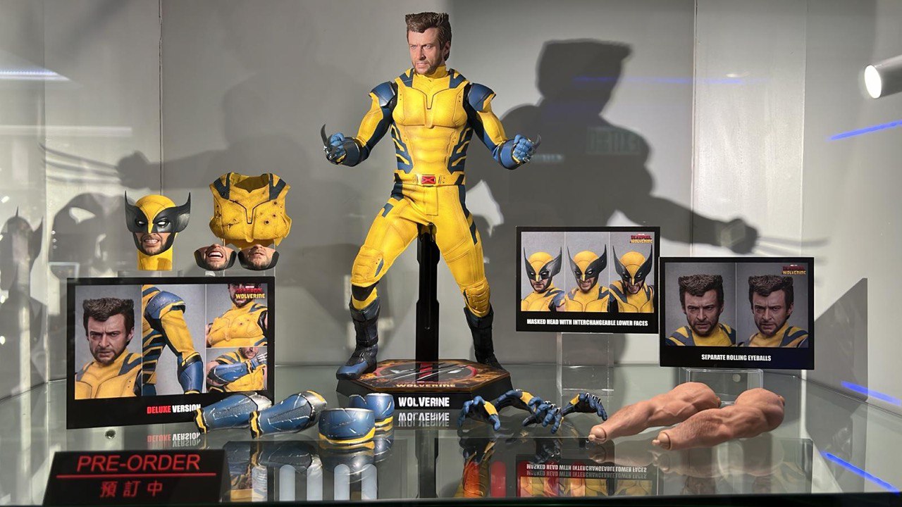 Preorder🔥Hot Toys MMS754 Deadpool and Wolverine - Wolverine 1/6 Scale Collectible Figure Deluxe Edition