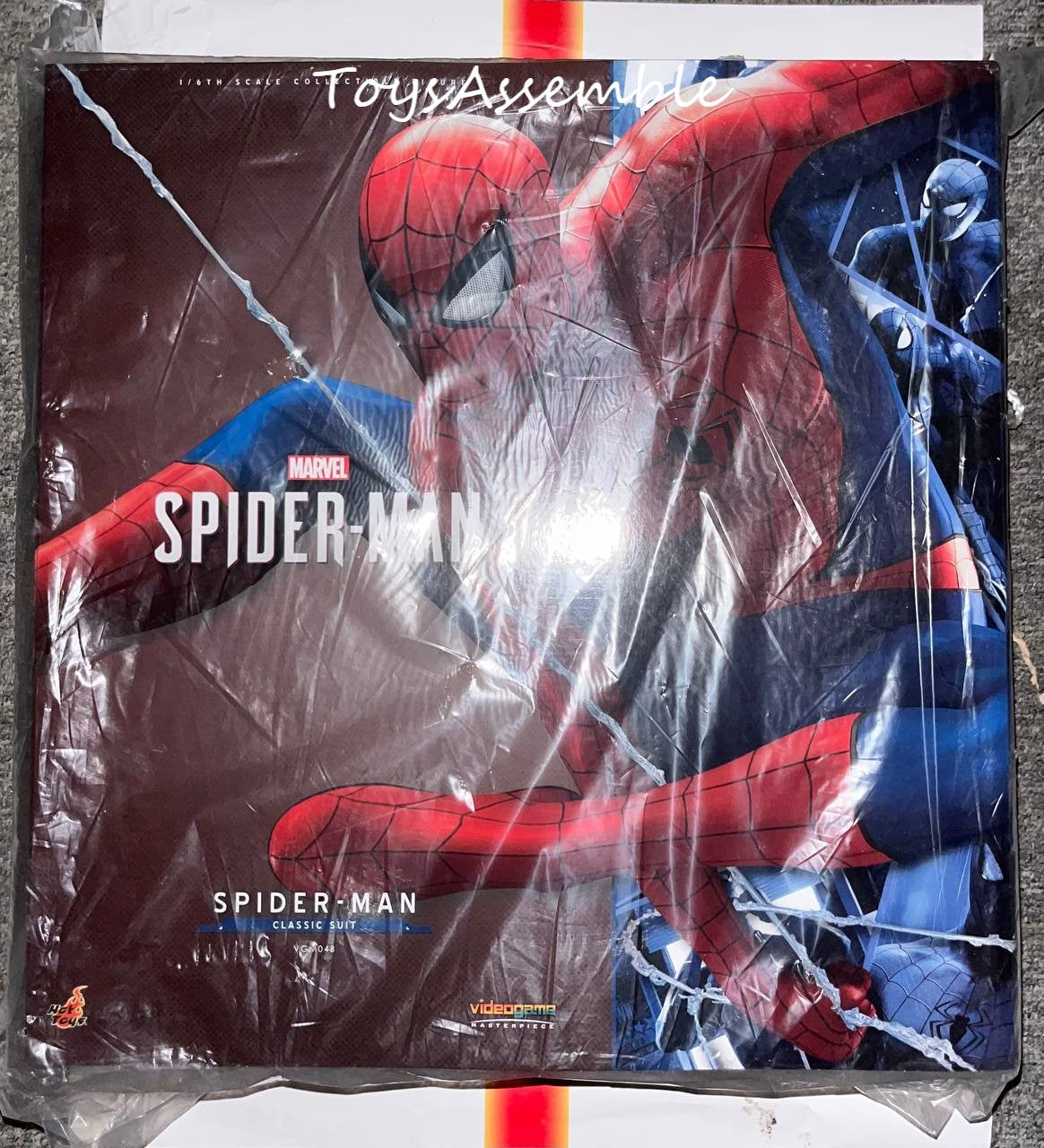 🔥Hot Toys🔥VGM48 MARVEL'S SPIDER-MAN 1/6 SPIDER-MAN (CLASSIC SUIT)