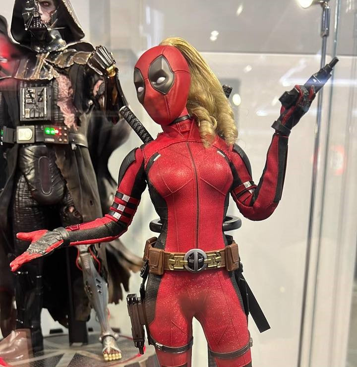 🔥Hot ToysMMS747 Deadpool & Wolverine 1/6 Ladypool