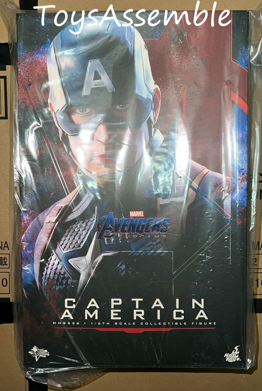 🔥Hottoys🔥MMS536 AVENGERS: ENDGAME 1/6 CAPTAIN AMERICA