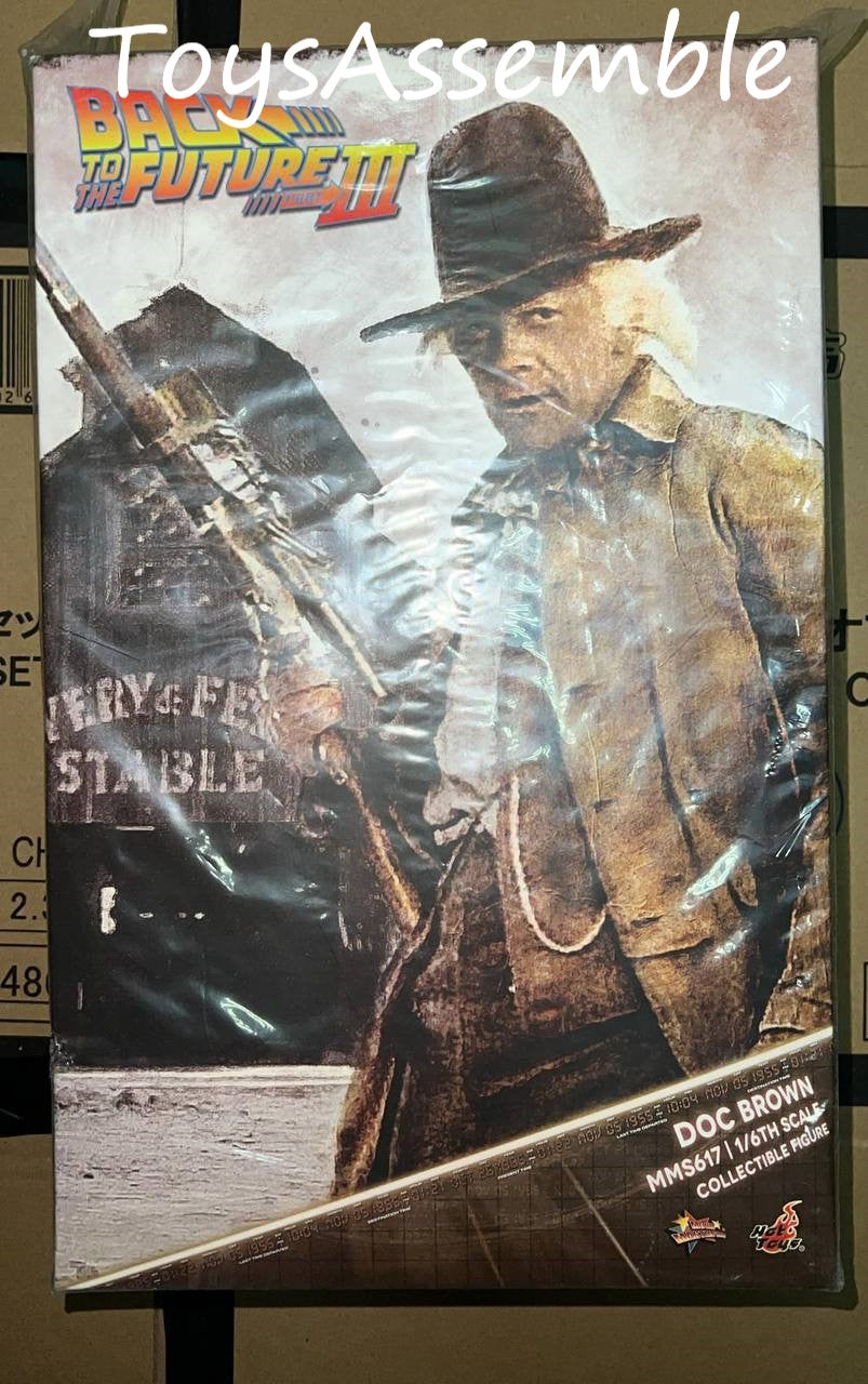 Hot Toys Doc Brown 1:6 Deluxe Back to The Future