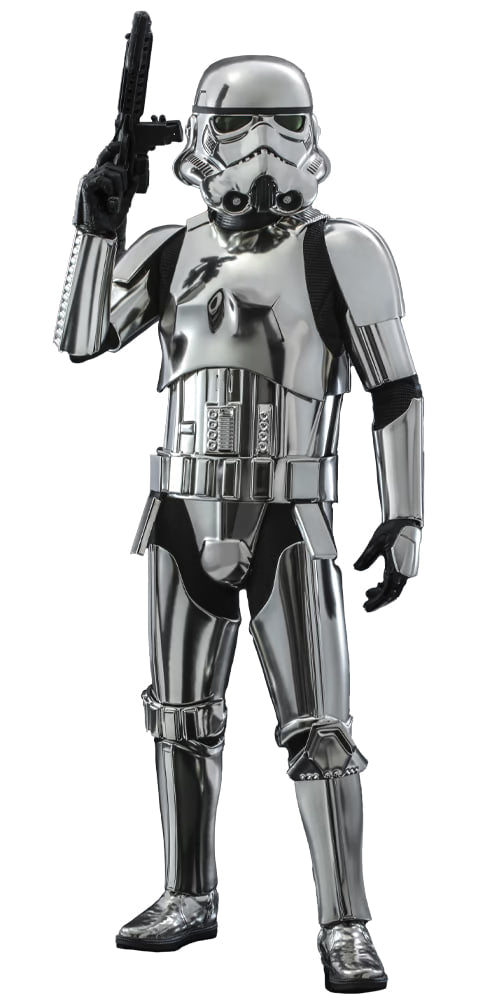 🔥Hottoys🔥MMS615 Star Wars 1/6 Stormtrooper Chrome Version