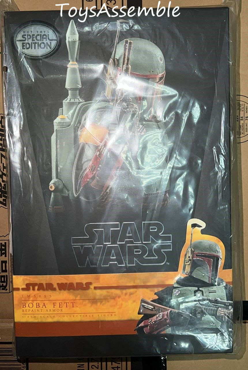 🔥Hottoys🔥TMS055B Star Wars Mandalorian Boba Fett Repaint Armorer Special Edition