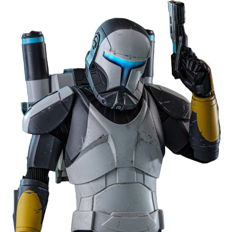 🔥Hot toys TMS130 Star Wars: The Bad Batch 1/6 Clone Commando Scorch ...