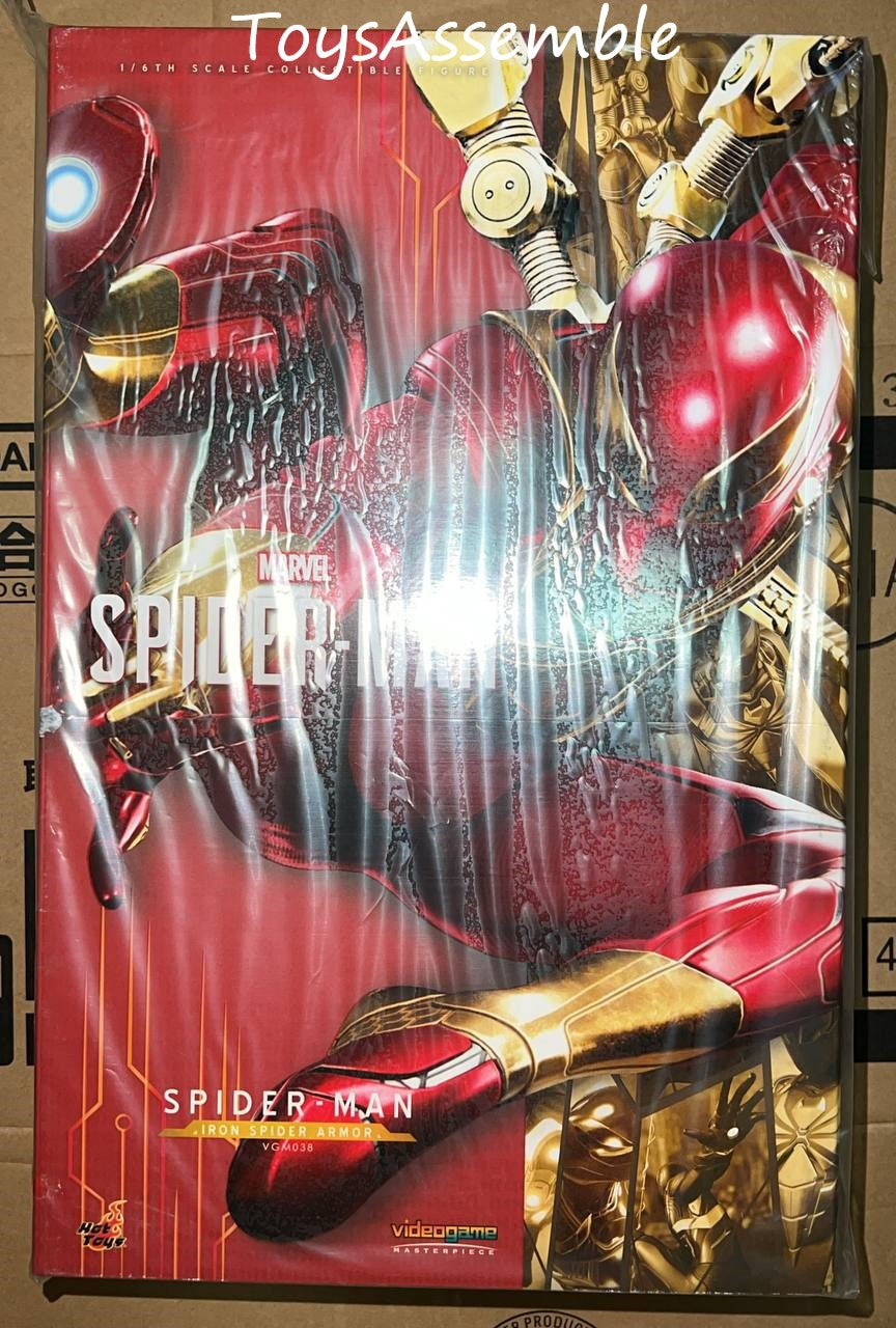 🔥Hot Toys🔥VGM38 MARVEL'S SPIDER-MAN 1/6 SPIDER-MAN (IRON SPIDER ARMOR)