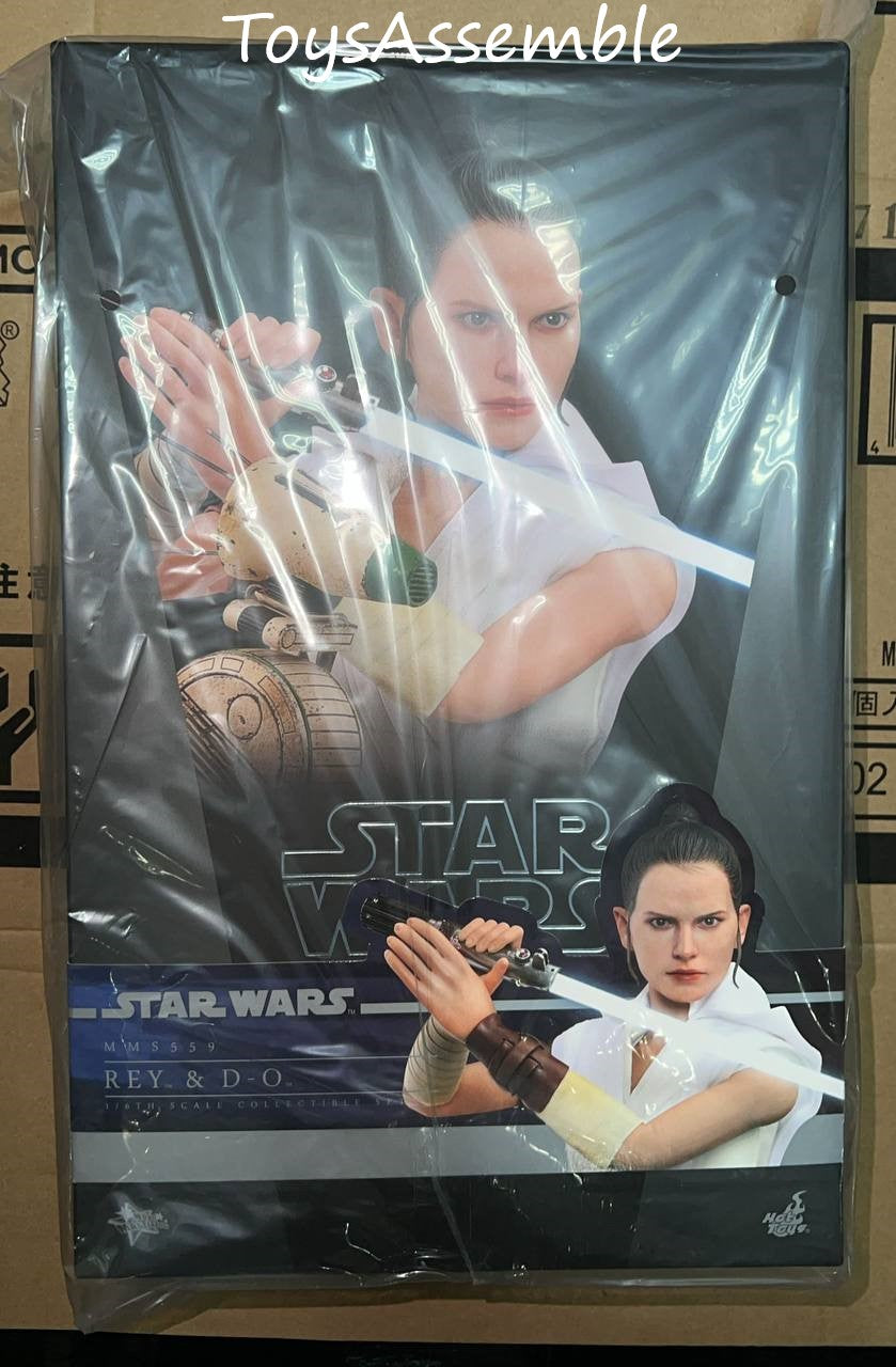 🔥Hot Toys🔥MMS559 STAR WARS: THE RISE OF SKYWALKER 1/6 REY AND D-O