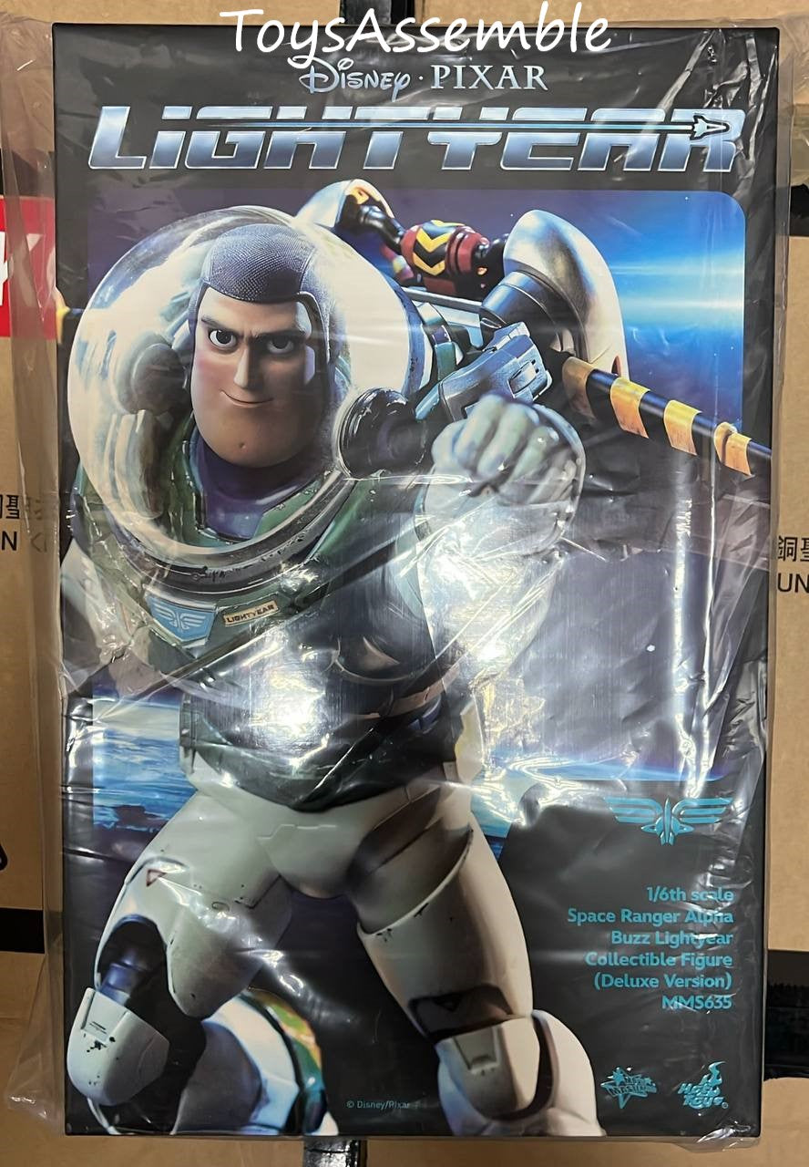 🔥Hot Toys MMS635 SPACE RANGER ALPHA 1/6 BUZZ LIGHTYEAR Deluxe Version