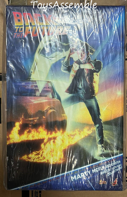 🔥Hot Toys🔥MMS573 BACK TO THE FUTURE 1/6 MARTY MCFLY AND EINSTEIN