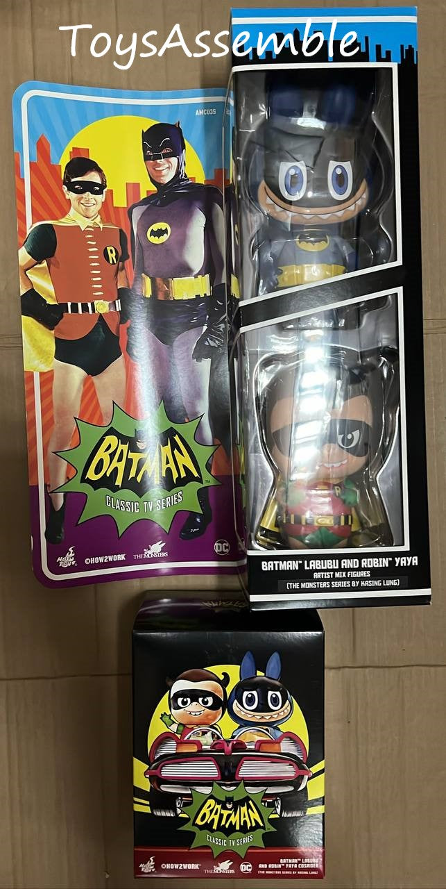 Hot Toys Batman 1966 Labubu & Robin Yaya (The Monsters Series by Kasing Lung)