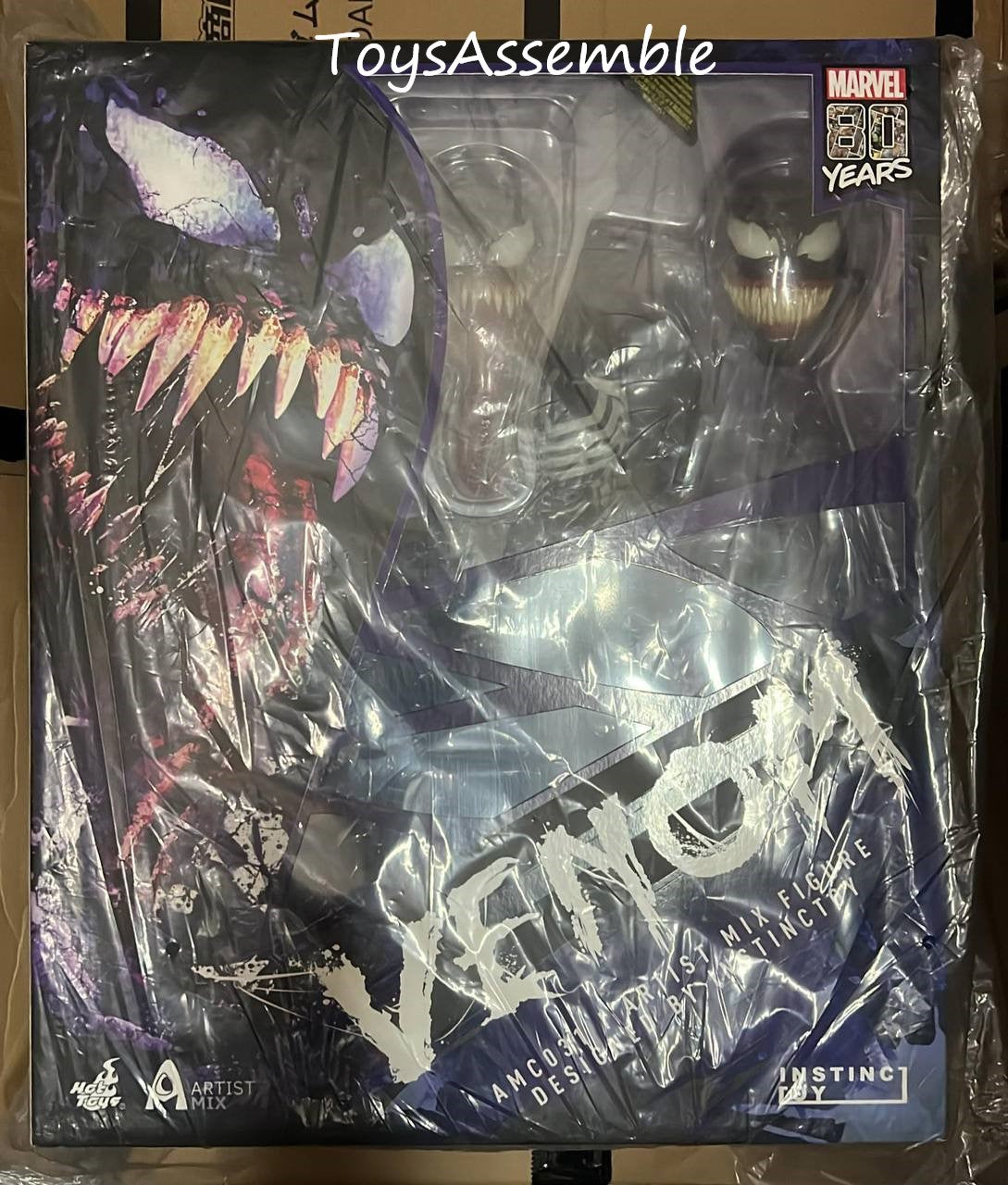 🔥Hot Toys AMC031 Venom 1/6 Marvel 80th Anniversary Limited Edition Action Figure