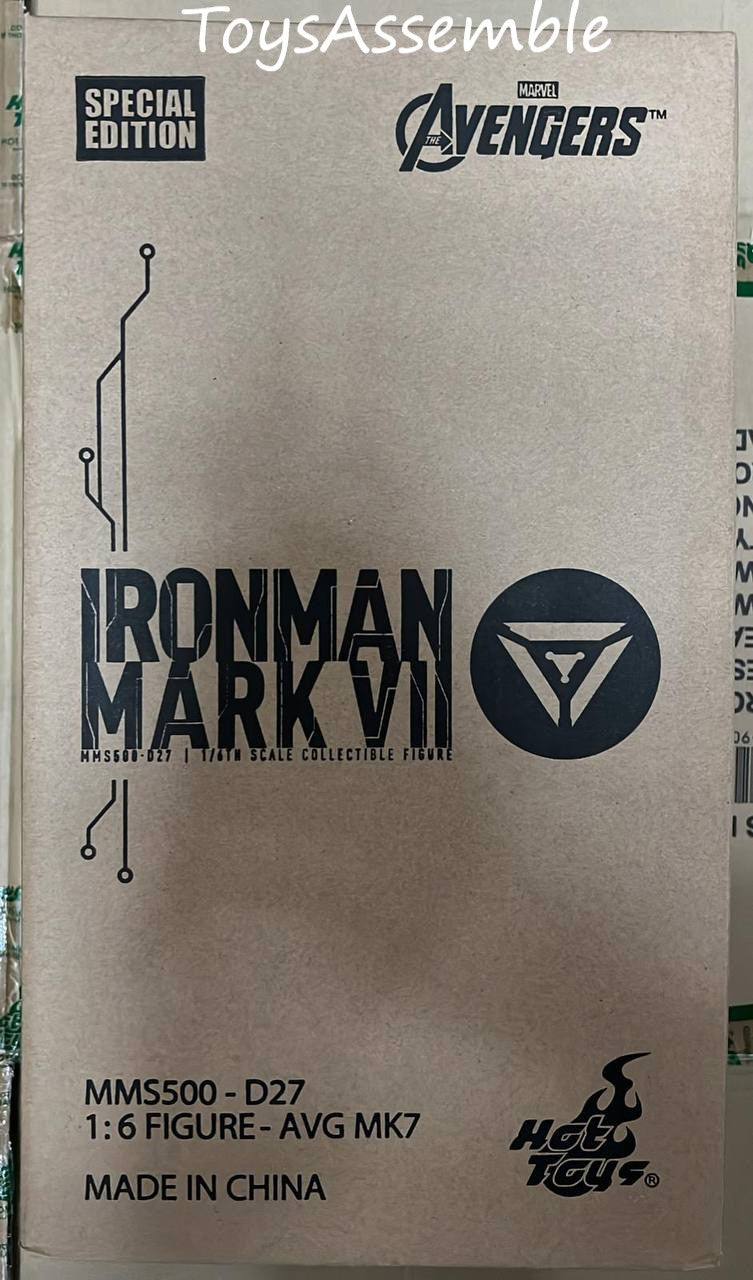 Hot Toys MMS500D27 THE AVENGERS 1/6 IRON MAN MARK VII MARK 7 SPECIAL EDITION