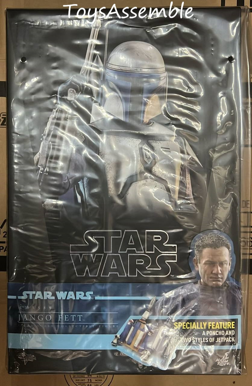 🔥Hot Toys MMS589 STAR WARS II: ATTACK OF THE CLONES 1/6 JANGO FETT