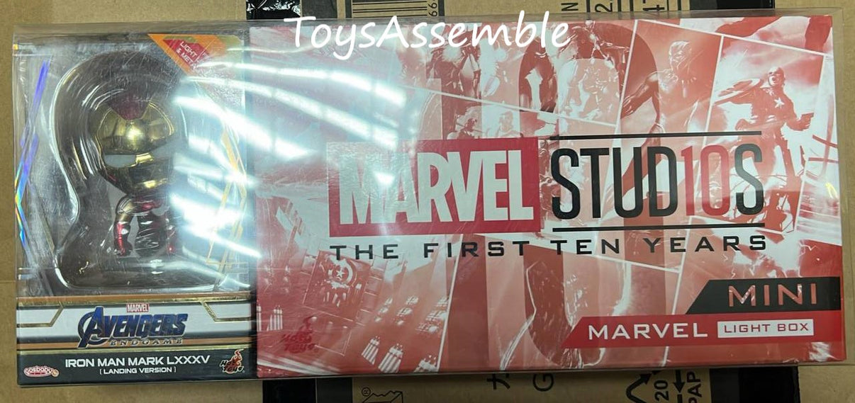 Hot Toys PLIG005N Mini Marvel Light Box & Mark LXXXV (Landing Version ...