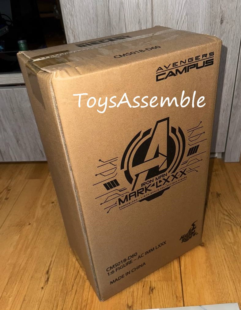 🔥Hot Toys CMS018D60 Iron Man Mark LXXX Avengers Campus 1/6th Scale Collectible Figure