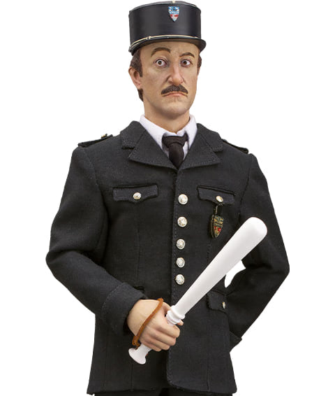 Infinite Statue Kaustic Plastik Peter Sellers Le Policier 1/6 12" Figure New