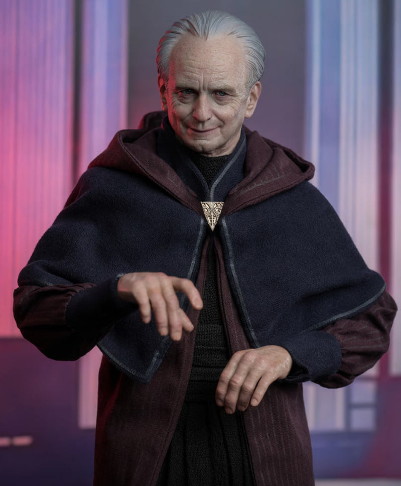 READY🔥Hot Toys Star Wars TMS102 The Clone Wars – Darth Sidious 1/6 Scale Collectible Figure