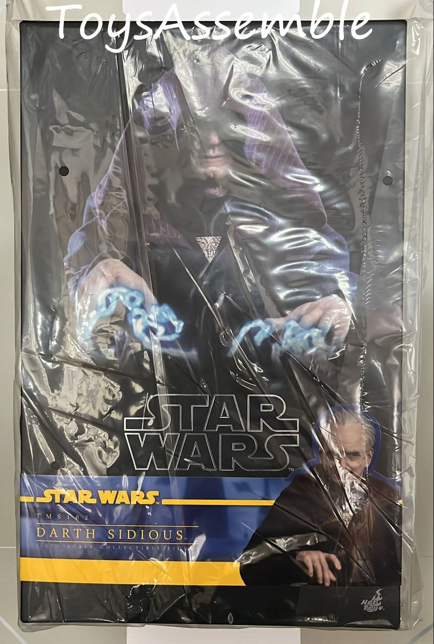 READY🔥Hot Toys Star Wars TMS102 The Clone Wars – Darth Sidious 1/6 Scale Collectible Figure