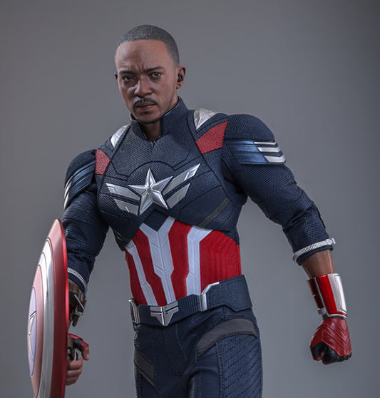 🔥Hot Toys MMS779 Captain America: Brave New World 1/6th Scale Captain America Collectible Figure