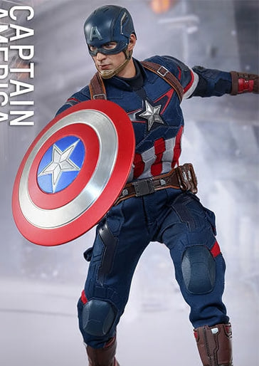 🔥Hot Toys MMS281 AVENGERS: AGE OF ULTRON 1/6 CAPTAIN AMERICA