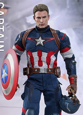 🔥Hot Toys MMS281 AVENGERS: AGE OF ULTRON 1/6 CAPTAIN AMERICA