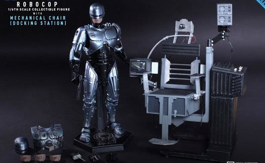 🔥Hot Toys MMS203D05 1/6 ROBOCOP WITH MECHANICAL CHAIR Non-refundable