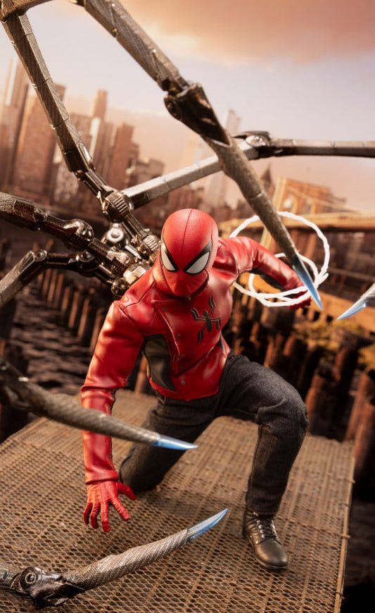 READY🔥Hot Toys VGM71 Marvel's Spider-Man 2 1/6th scale Peter Parker (Last Stand Suit) Collectible Figure [Hot Toys Exclusive]