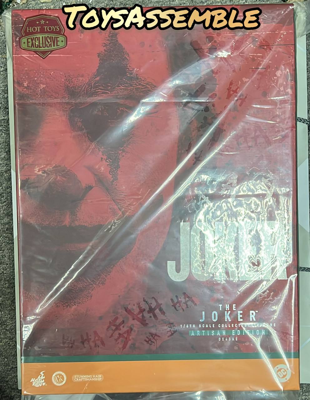 READY🔥Hot Toys DX43AE The Joker 2019 Joker (Artisan Edition) 1/6 Scale Collectible Figure