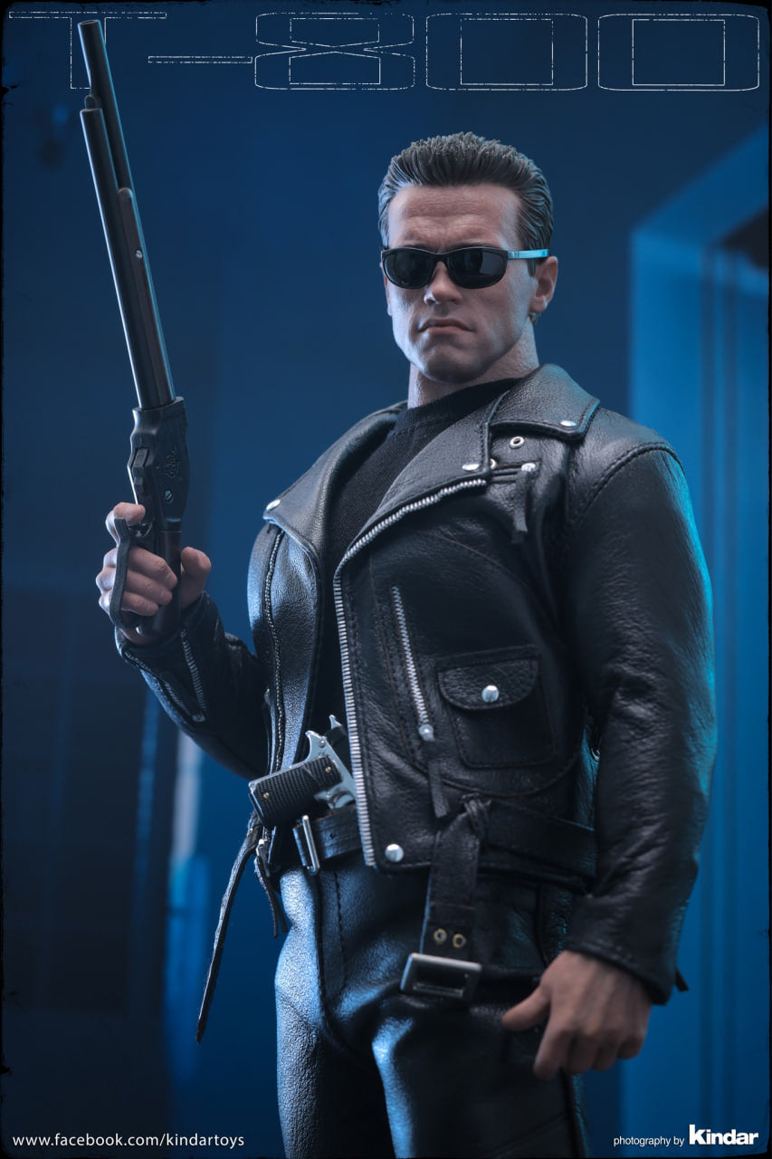 READY🔥Hot Toys MMS795 Terminator 2: Judgment Day 1/6th Scale T-800 (2.0) Collectible Figure
