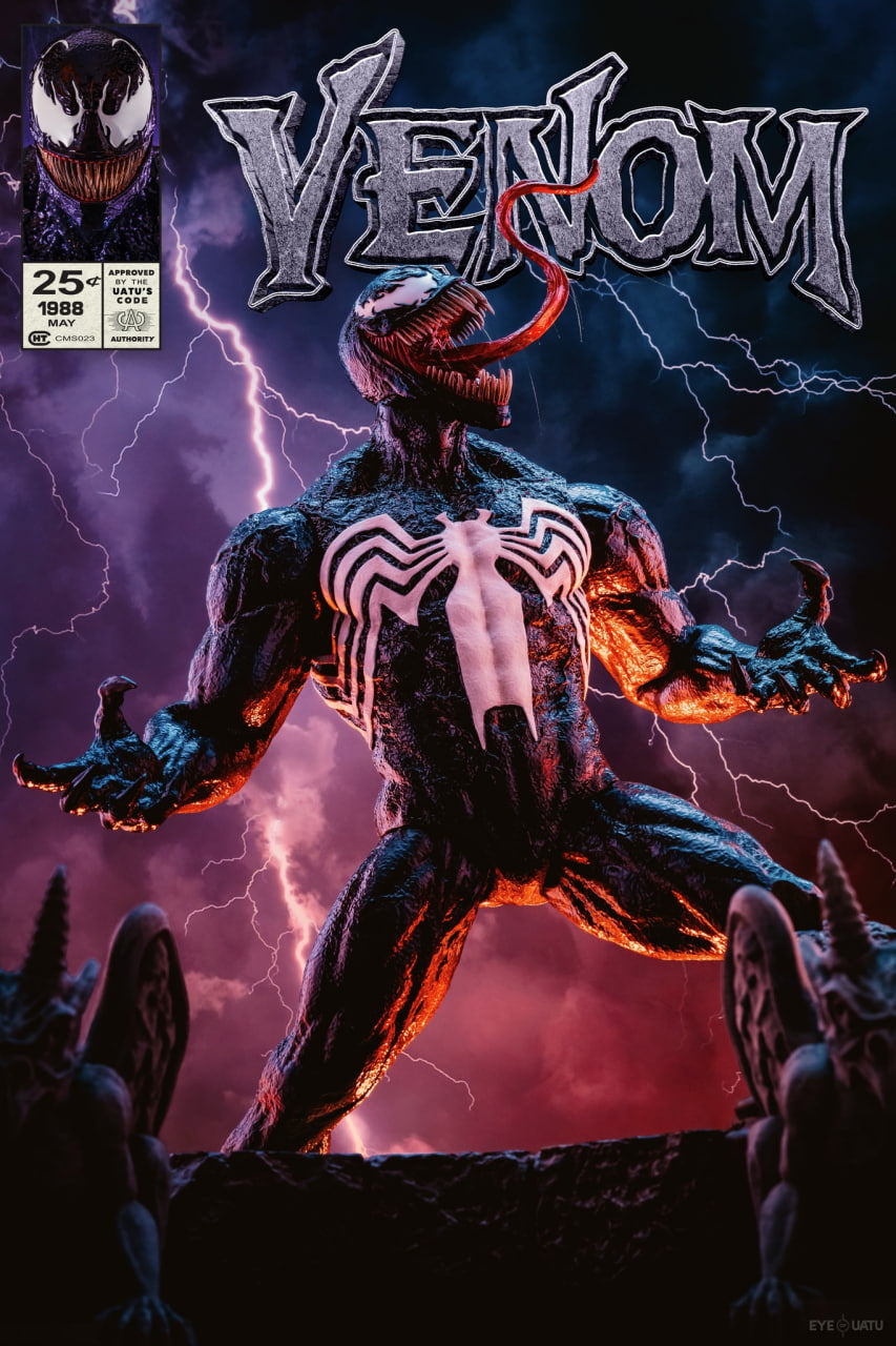 READY🔥Hot Toys CMS023 Marvel Comics Venom 1/6th Scale Collectible Figure
