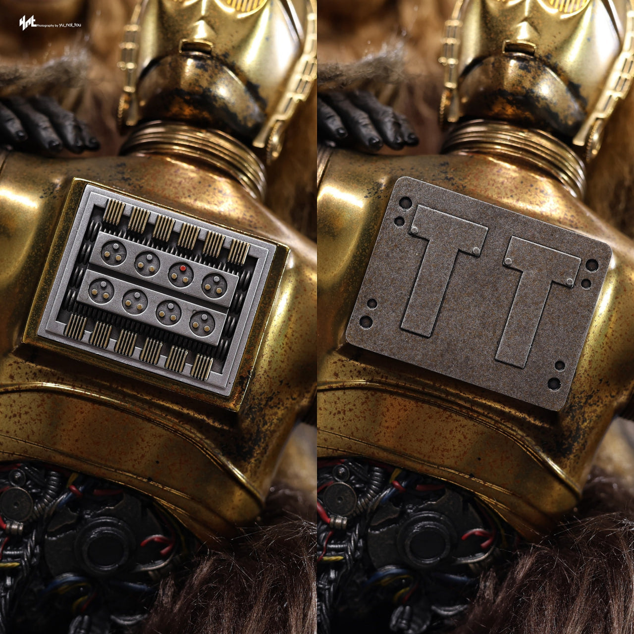 READY🔥Hot Toys MMS766 Star Wars: Episode V The Empire Strikes Back 1/6th scale Chewbacca with Disassembled C3PO Collectible Figure