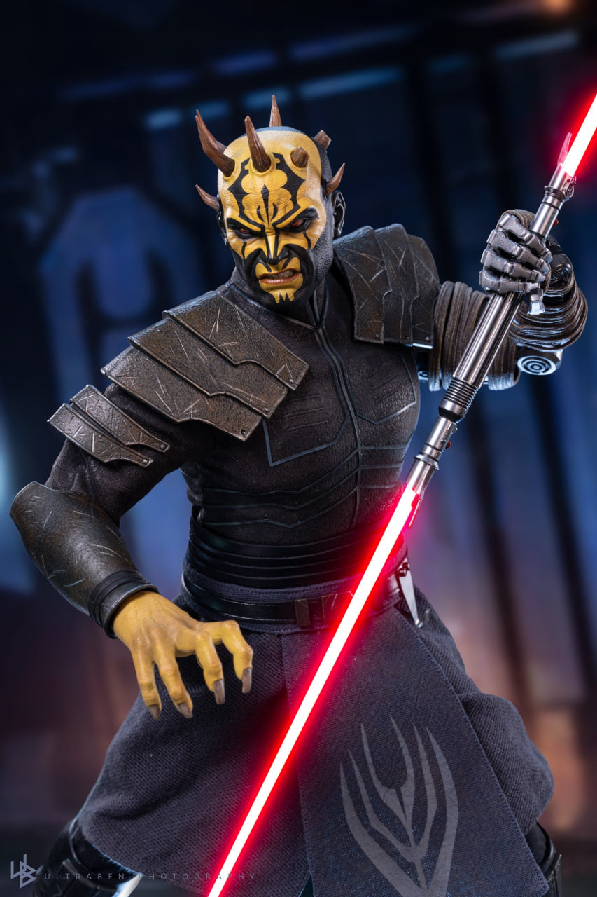 READY🔥Hot Toys TMS136 Star Wars The Clone Wars Savage Opress 1/6 Scale Collectible Figure