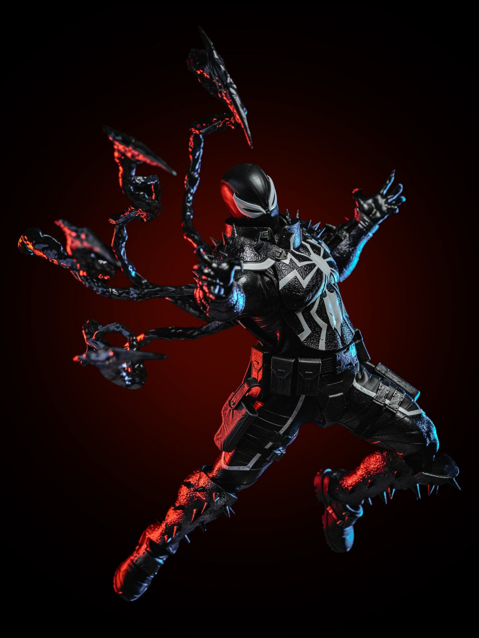 READY🔥Hot Toys CMS025 Marvel Comics 1/6th scale Agent Venom Collectible Figure