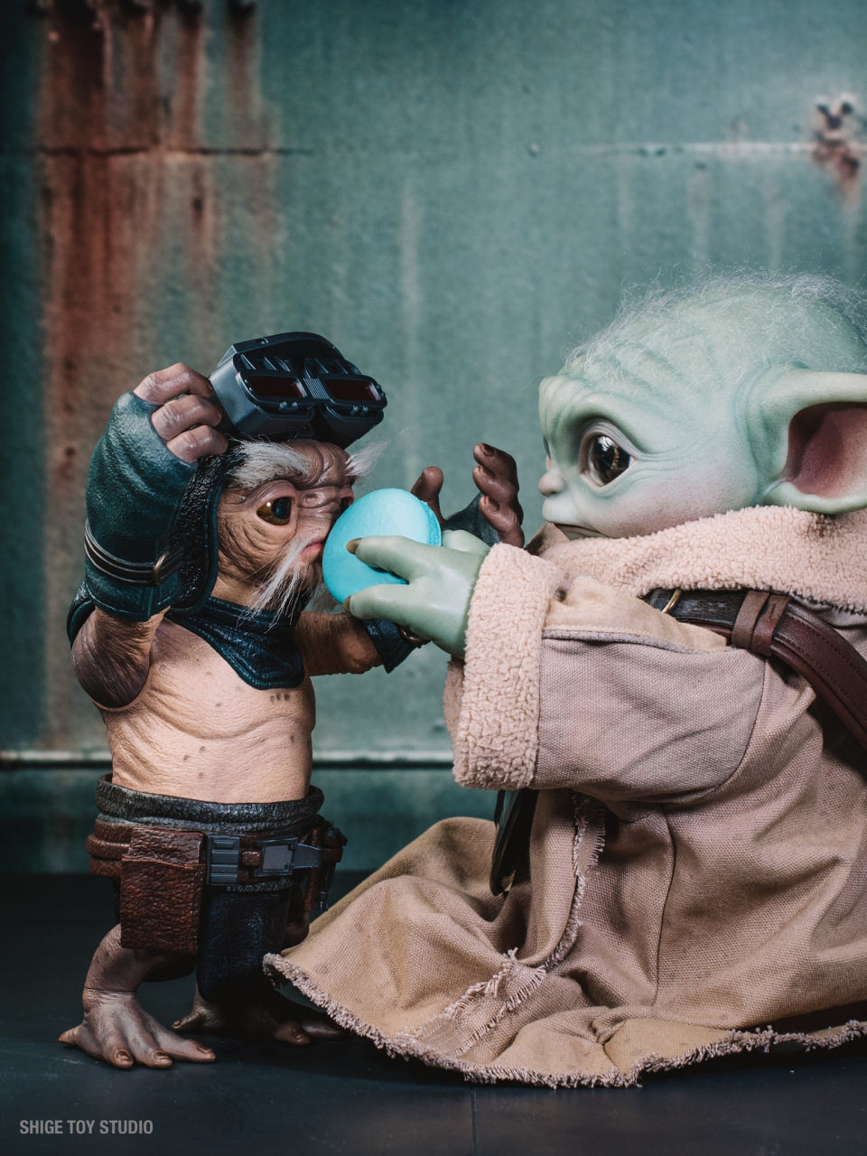 🔥Hot Toys LMS017 Star Wars: The Mandalorian & Grogu - Anzellan Droidsmith Life-Size Collectible Figure