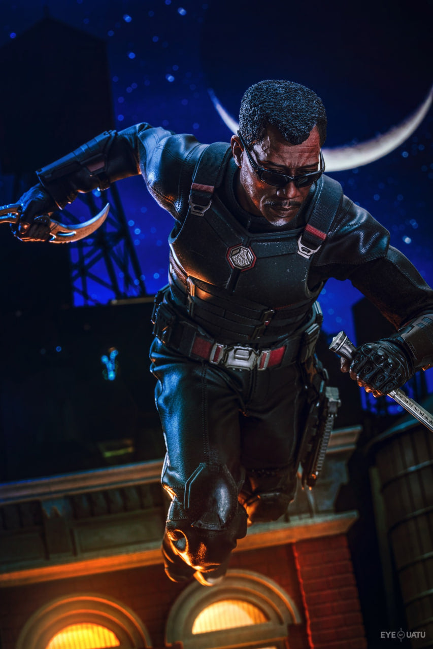 READY🔥Hot Toys MMS791B Deadpool & Wolverine 1/6th Scale Blade Collectible Figure (First Edition)