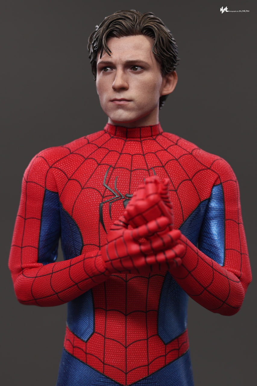 READY🔥Hot Toys MMS862 Spider-Man: No Way Home - 1/6th scale Spider-Man (Final Swing Suit) Collectible Figure (Movie Promo Edition) [Hot Toys Exclusive]